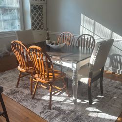 Dining Table w/ 7 Dining Chairs