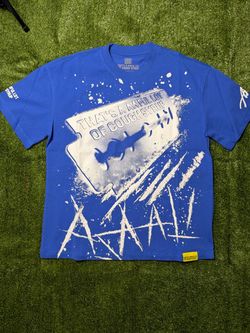 Asaali x aloc blue tee