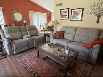 Couch and loveseat
