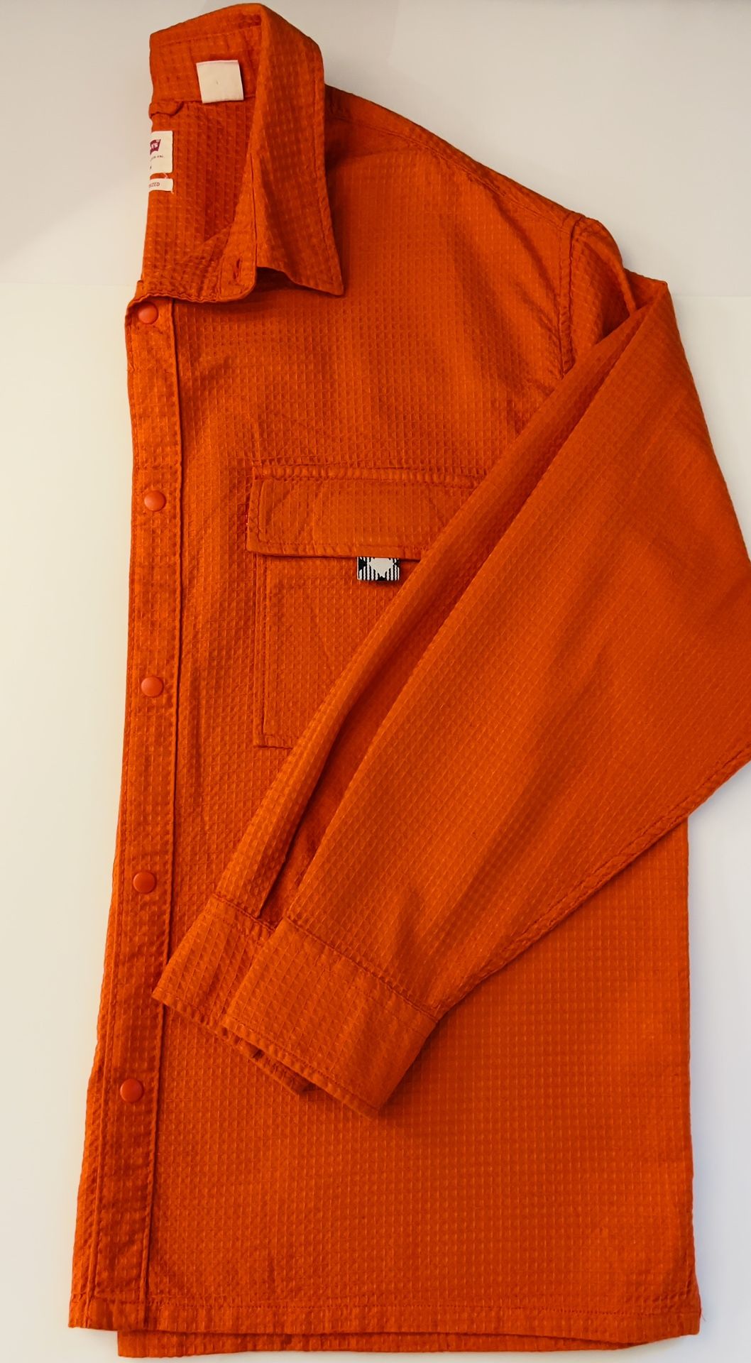Levi's Orange Lightweight Shirt Jacket