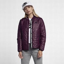 Nike Quilted Bomber Jacket XS