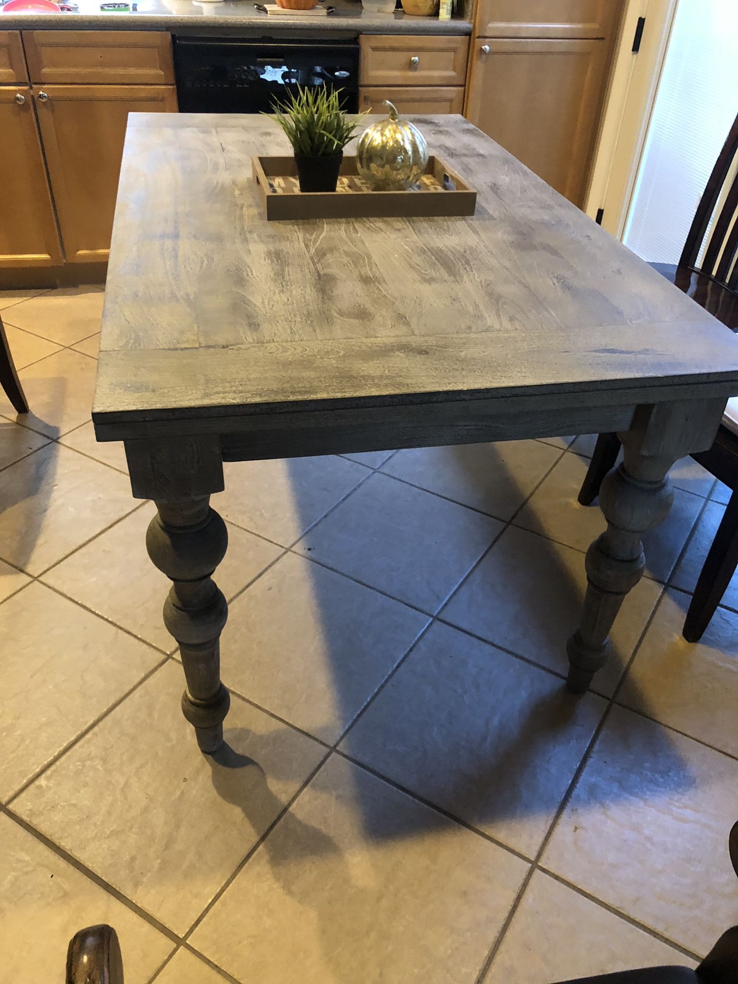 Pier One Carson Collection Truffle Gray 60 Dining Table For Sale In North Las Vegas Pier One Carson Collection Truffle Gray 60 Dining Table For Sale In North Las Vegas