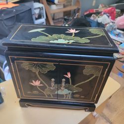 ASIAN JEWELRY BOX, VINTAGE