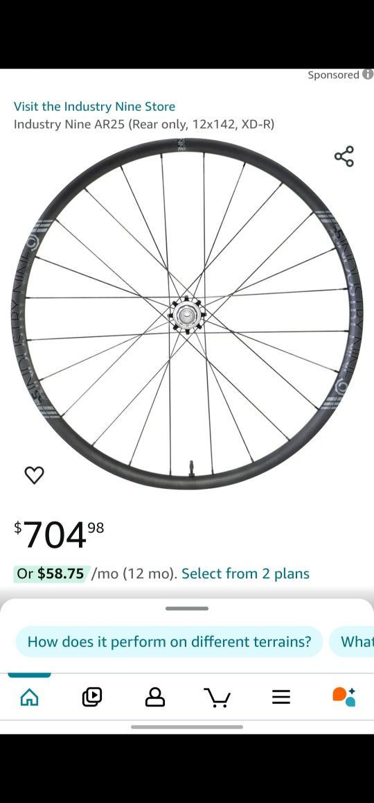 Road Bike Rear Wheel