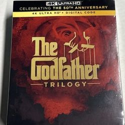 brand new sealed 4k blu ray the godfather trilogy bluray 