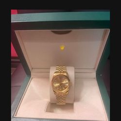 Gold Dress Watch – Brand New w/ Box”