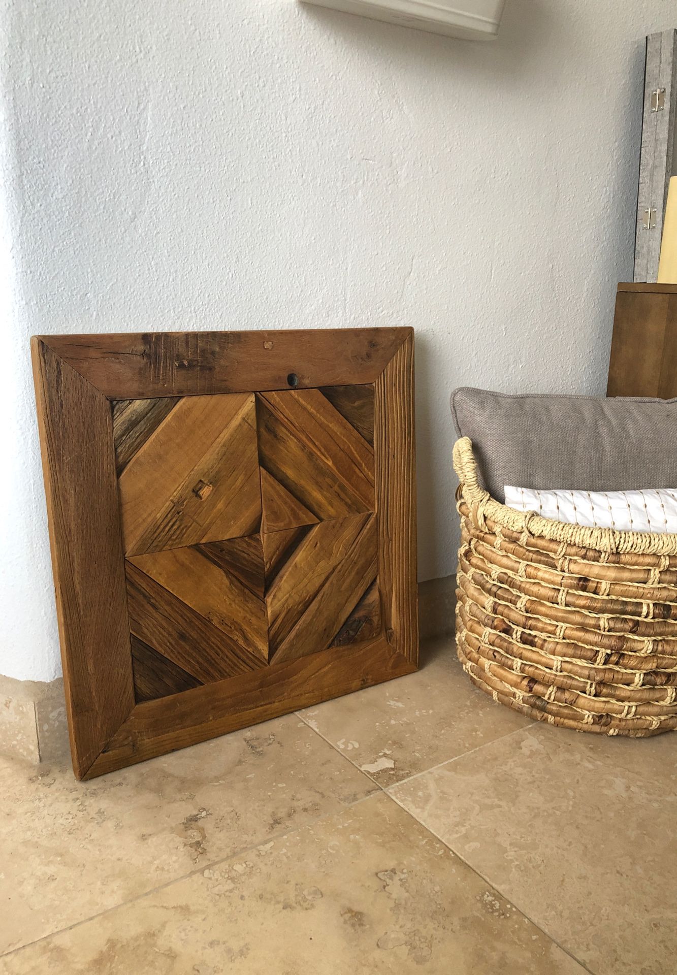 Elm wood home decor