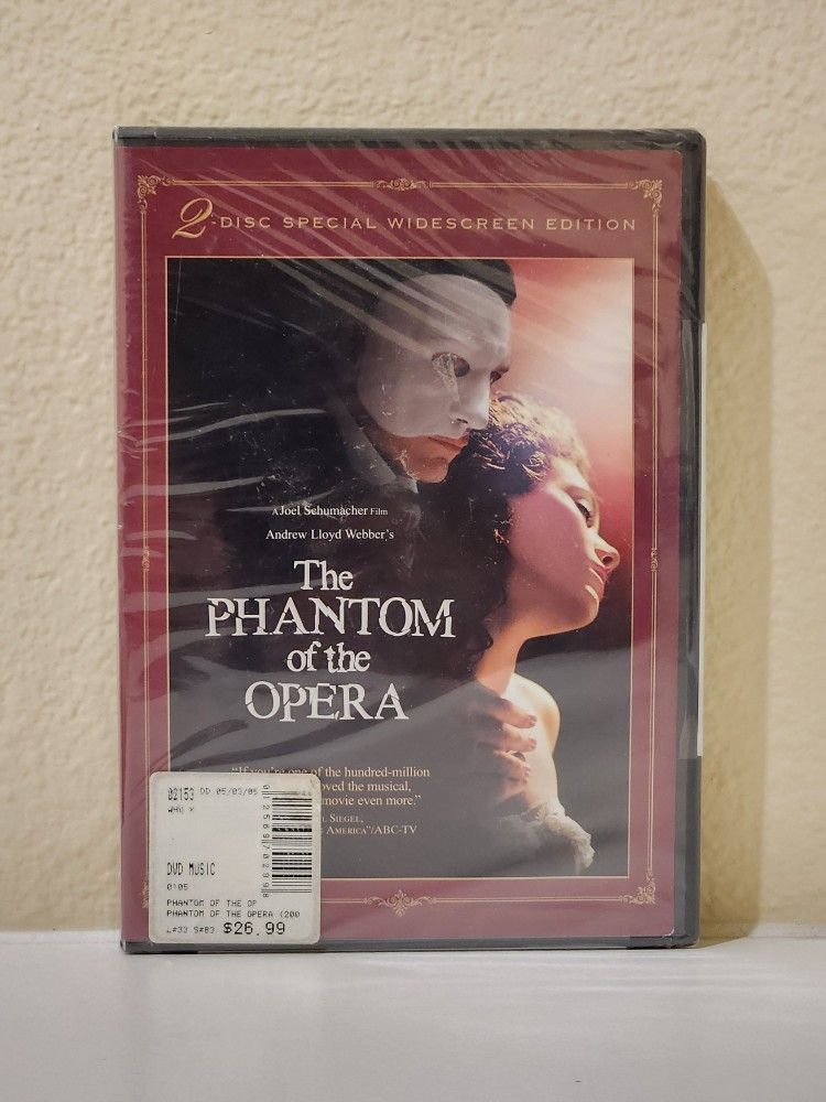 The Phantom of the Opera 2-Disc Special Wide-Screen Edition (DVD, 2004)
