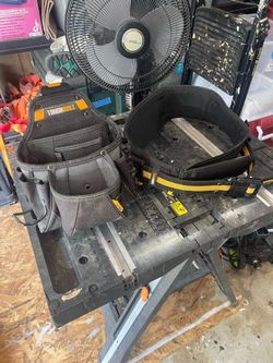Tool Belt w Detachable Pouch