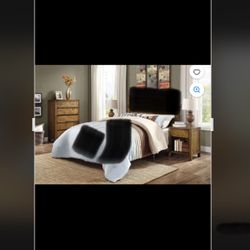 Drawer Chest And Nightstand Bedroom Set 2 Piece 