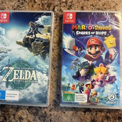 Zelda Tears Of The Kingdom/Mario + Rabbids Sparks Of Hope