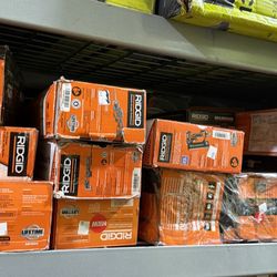 RIDGID 18 VOLT TOOLS SALE - DON'T MISS OUT! STORE OPEN EVERYDAY 6 AM - 8 PM