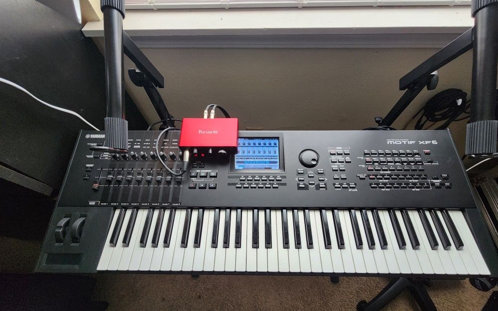 !!!Yamaha Motif Xf6 (Pristine Condition)
