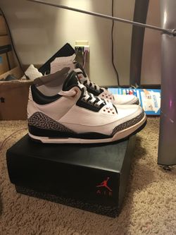 Jordan Retro 3 Infareds Size 10.5 basically brand New!!!