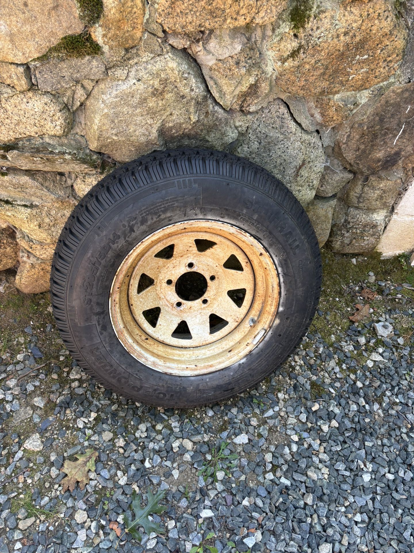 Trailer Tire and Rim