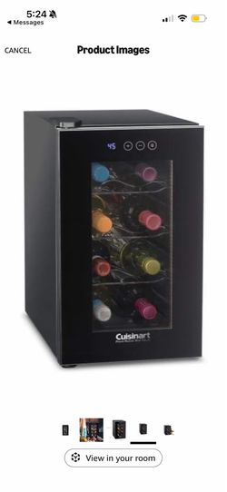 8-Bottle Wine Cellar Wine Cooler Fridge