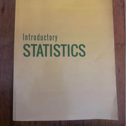 Introductory Statistics 