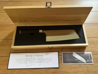 Kamikoto Chuka Bocho Japanese Kitchen Cleaver – Brand New in Box