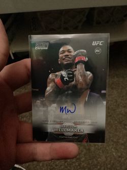 206 Topps Stadium Club Malcom Wellmaker refractor autograph rookie card