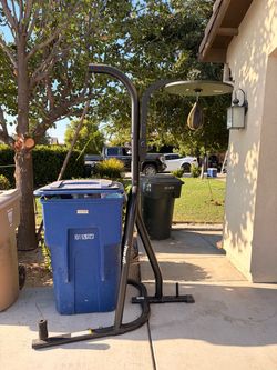Everlast dual punching bag stand