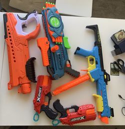 Collection Of “nerf” Guns