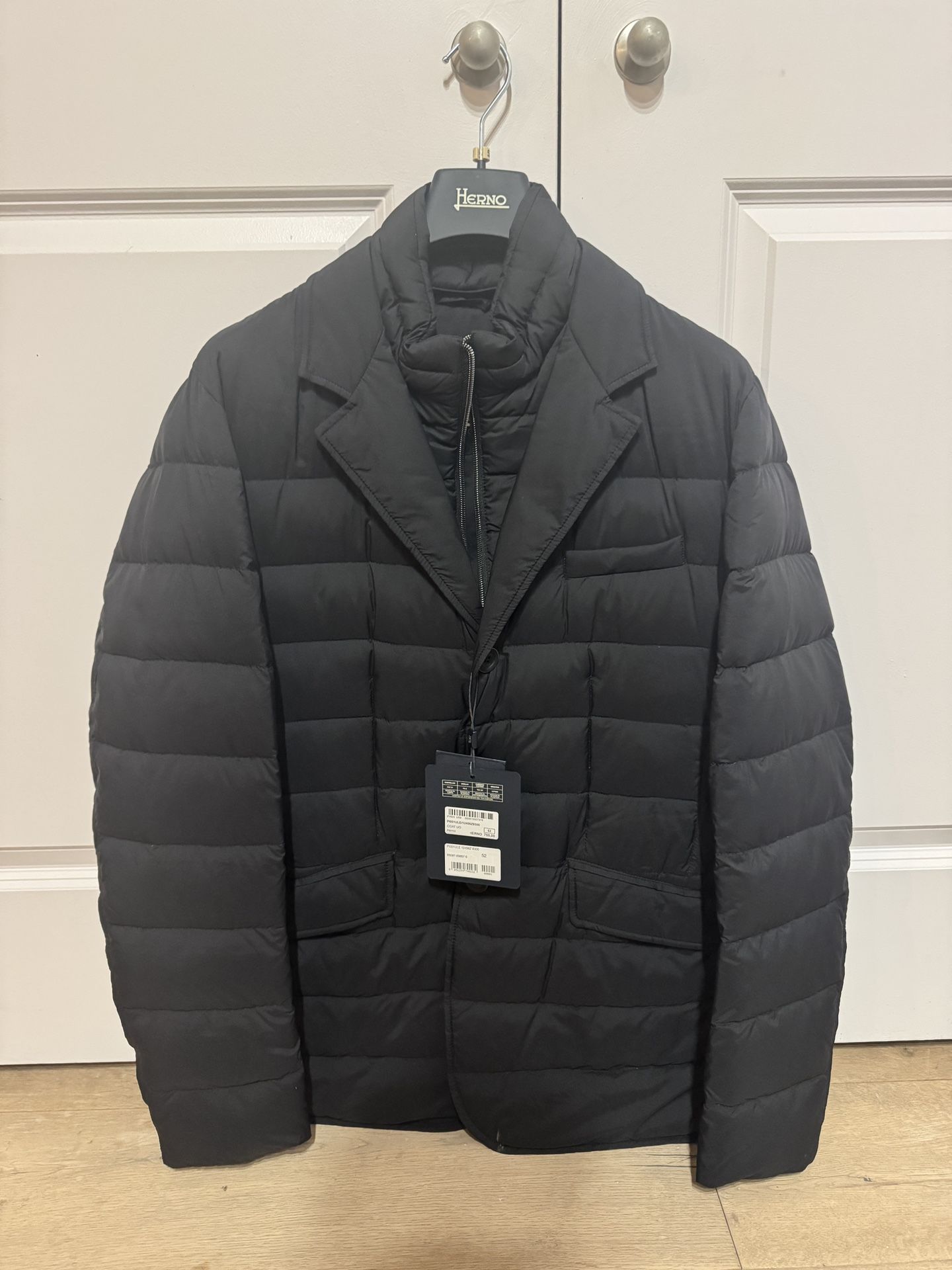 Luxury Light Down Feather Men Jacket HERNO