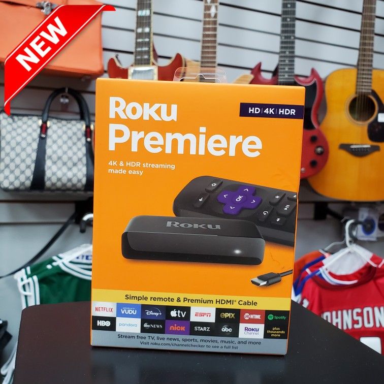 Roku Premier 4K & HDR Streaming Media Player