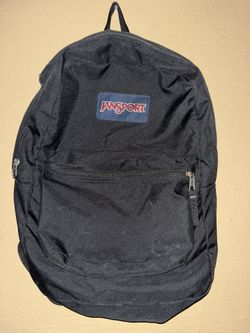 Black White Red And Blue Jansports Backpack
