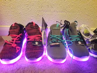 Tenis con luces