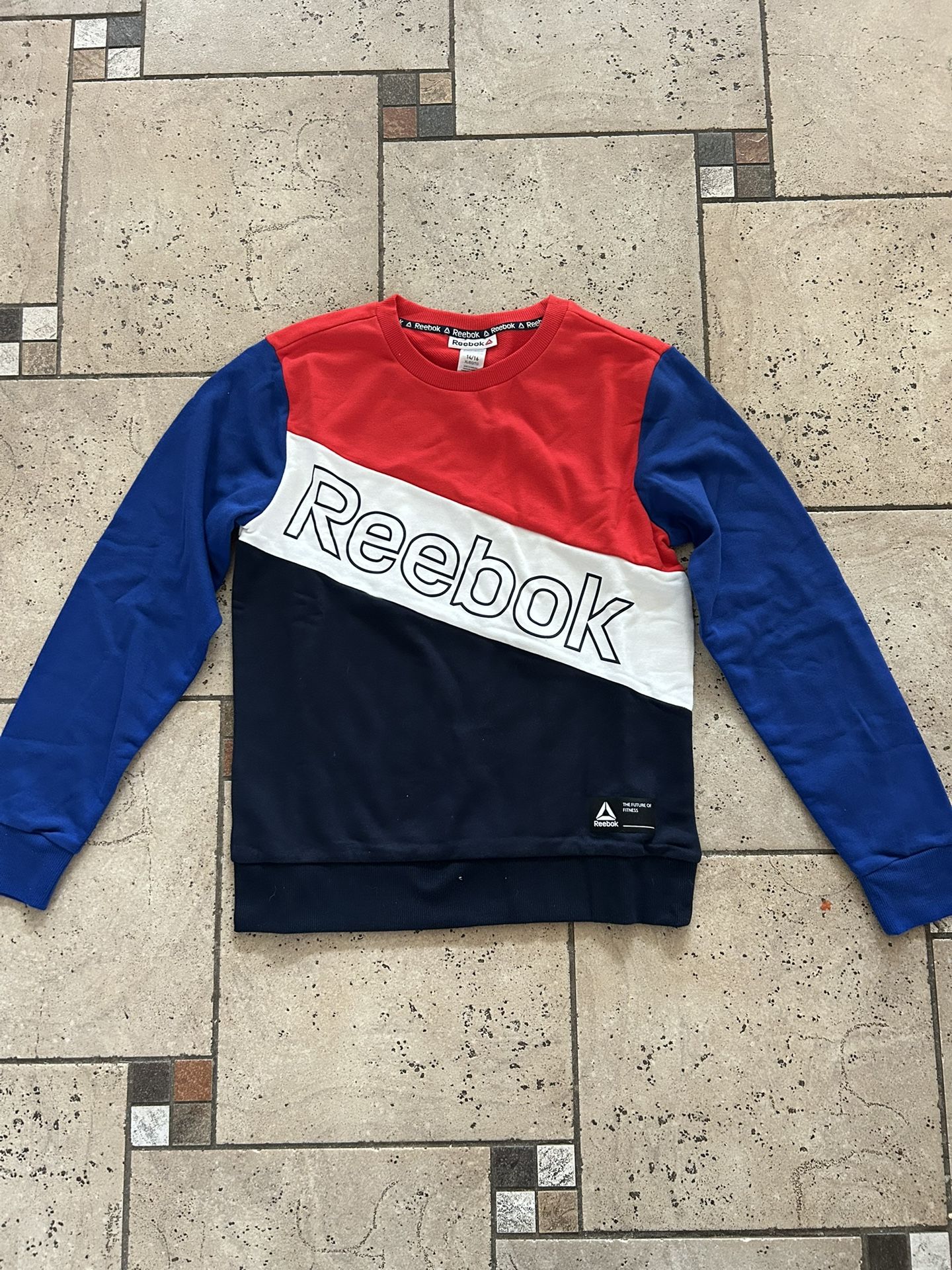NWT Reebok Boys Sweatshirt Size XL 14/16