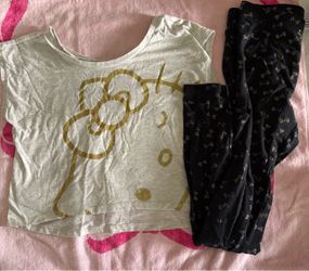 Girls hello kitty set
