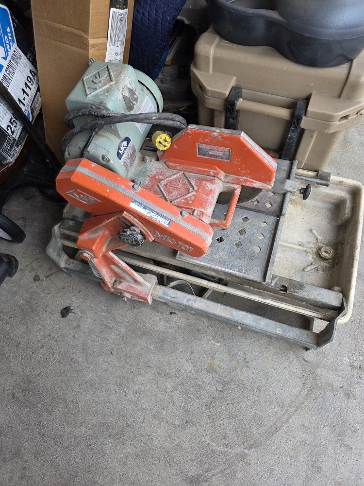 MK Tile Saw 10 Inch 