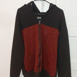 Public Supply NYC Red & Black Hoodie Jacket 