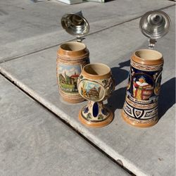 Vintage Beer Steins