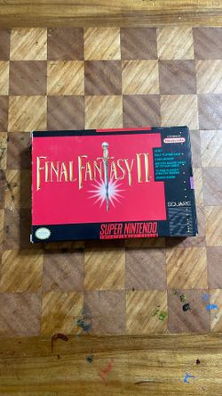 Final Fantasy 2 Super Nintendo