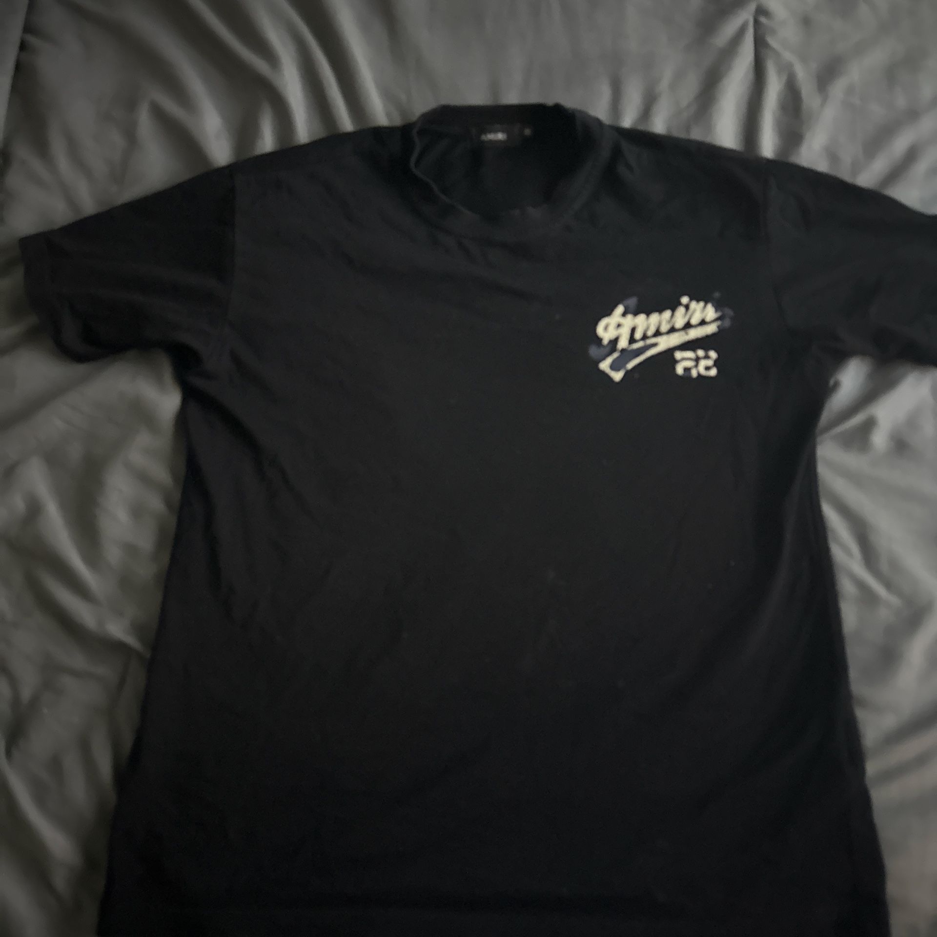Amiri 22 Jersey Black Tshirt