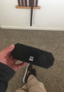 Altec speaker water resistant
