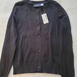 Black Cardigan Sweater