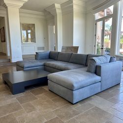 Sectional Couch Ultra Plush Custom Made 