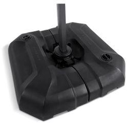 PURPLE LEAF Patio Umbrella Base SBL4090 Water &Sand Filled Weighted Base Outdoor Umbrella Base for Offset Cantilever Umbrella 200 Lbs