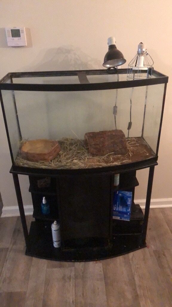 46 gallon fish tank with stand $150 obo