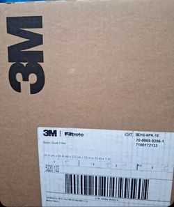 3M Filtrete Basic Dust & Lint Air Filter HVAC measuring 30 cm by 2.5 cm