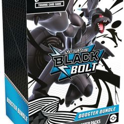 Scarlet & Violet Black Bolt Pokémon Booster Bundle NIB