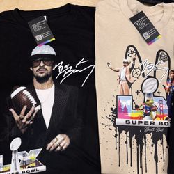 Bad Bunny Shirts, Custom Shirts, Custom Apparel 