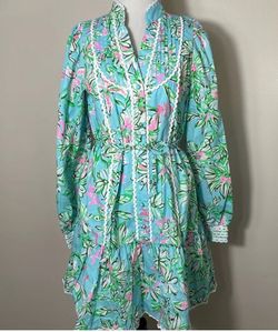 Lilly Pulitzer Floral Print Tunic Dress