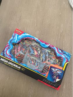 Pokemon Mega Greninja ex Premium cards.