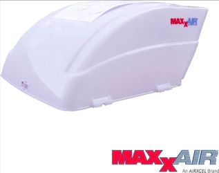 MAXXAIR FANMATE RV Fan and Vent Cover, White & Bug Screen