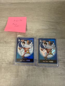 *NEW* Dodgers One Piece Luffy Don Card $950 Each