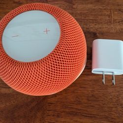 Orange Apple Homepod Mini