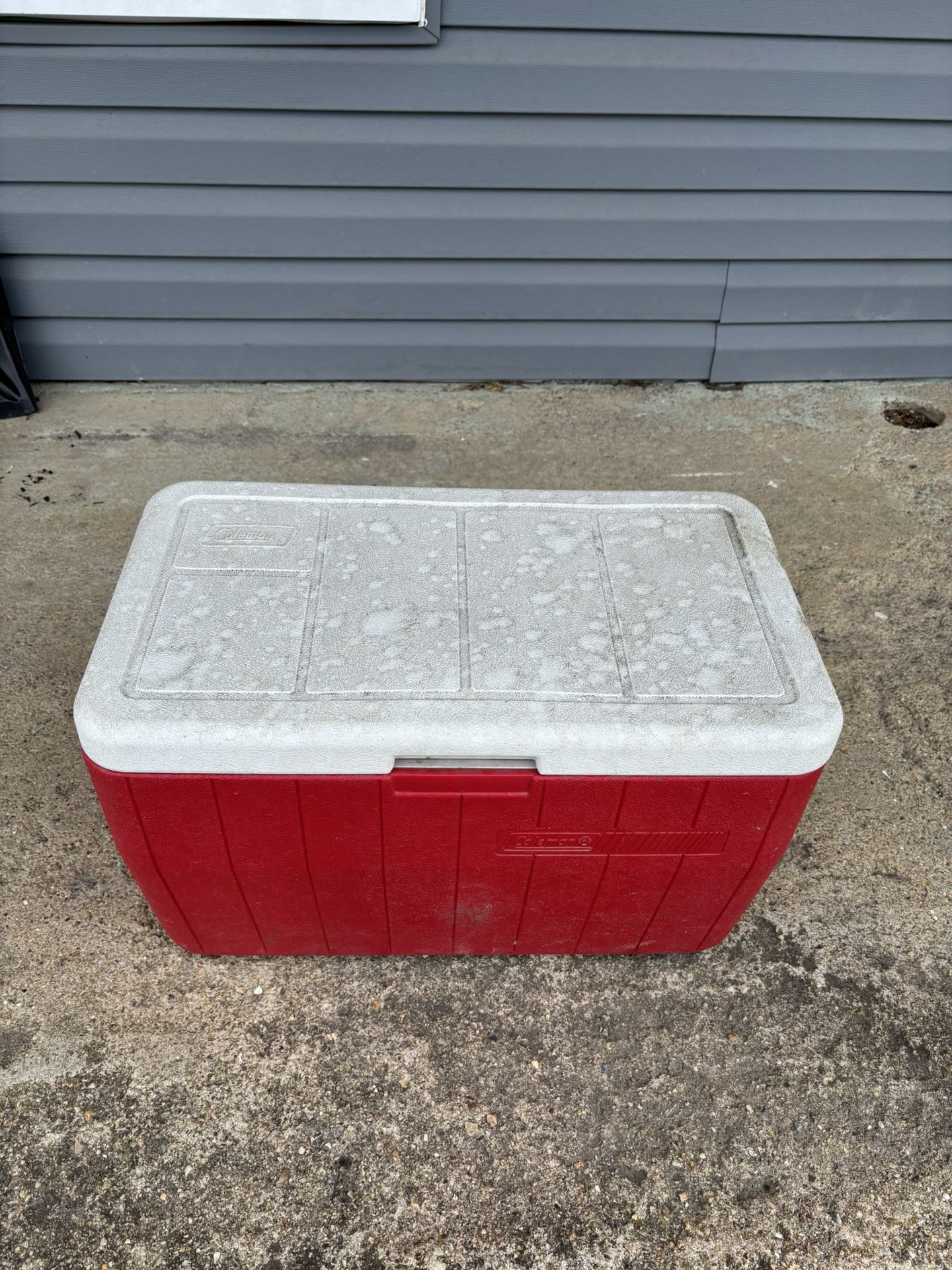Vintage Big Coleman Cooler